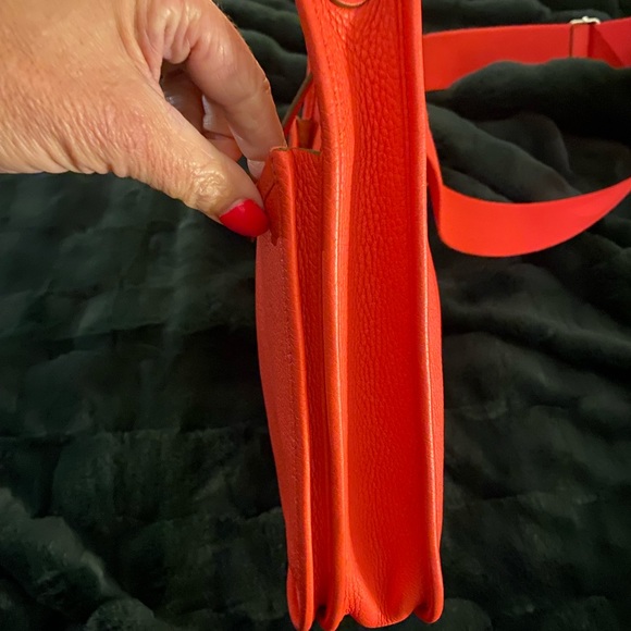 Hermes Taurillon Clemence Evelyne III PM Capucine (pinkish/red) exc condition - Picture 7 of 16